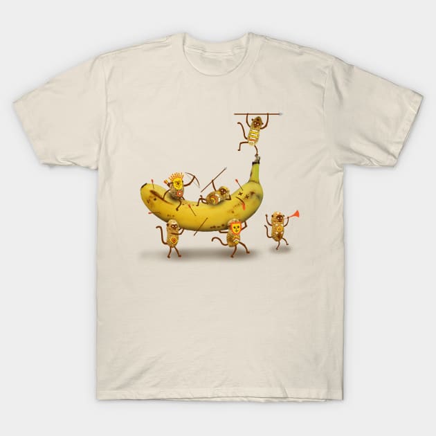 Monkeys are nuts T-Shirt by wharton